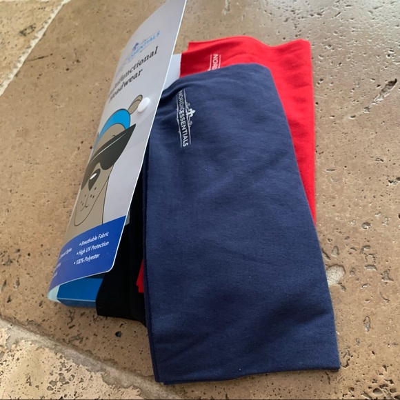 Nordic Essentials Multifunctional Headwear 3 Pack Sports Headband Bandana - Picture 9 of 11